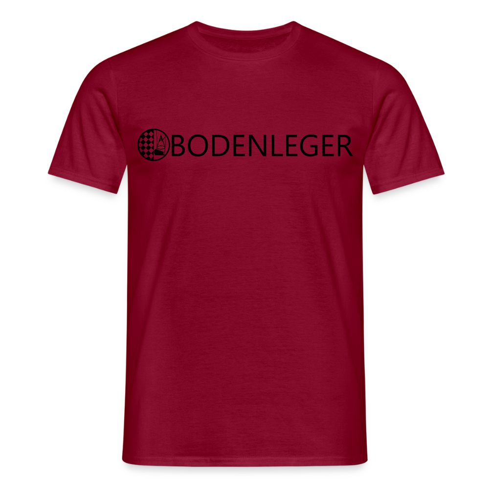 Unisex T-Shirt "Bodenleger" Ziegelrot Männer T-Shirt