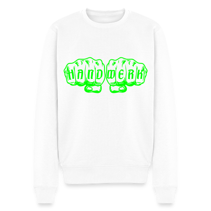 Unisex Premium Pullover "Klimatechniker" neongrün Männer Premium Pullover