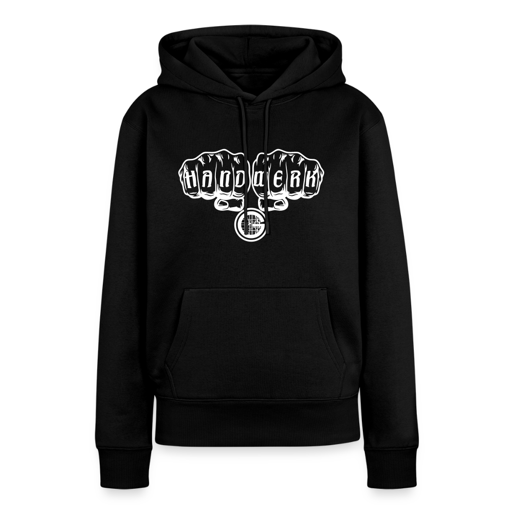 Frauen Premium Hoodie "Gerüstbauer" - Schwarz