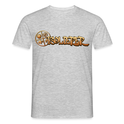 Unisex T-Shirt "Isolierer" Grau meliert Männer T-Shirt