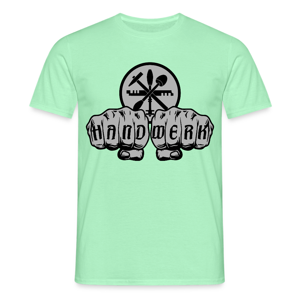 Unisex T-Shirt "Glaser" Mintgrün Männer T-Shirt