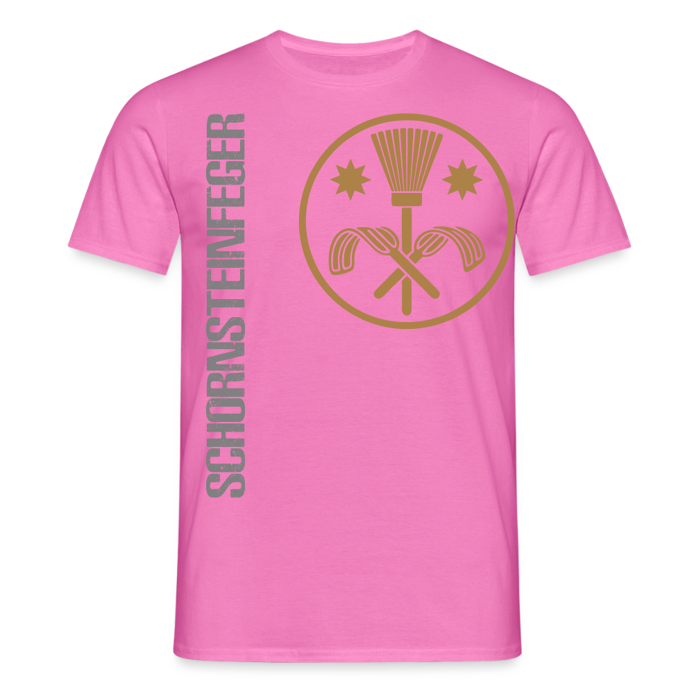 Unisex T-Shirt "Schornsteinfeger" Pink Männer T-Shirt