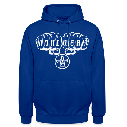 Unisex Hoodie "Gebäudereiniger" Royalblau Unisex Hoodie