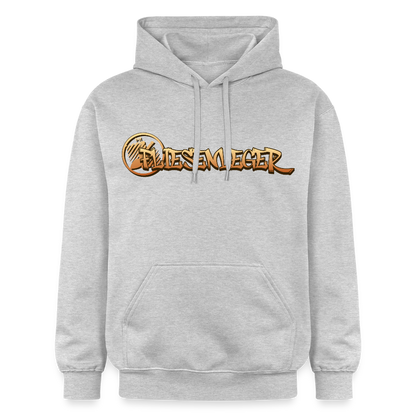 Gildan Unisex Softstyle® "Fliesenleger" Hellgrau meliert Gildan Unisex Softstyle® Midweight Hoodie