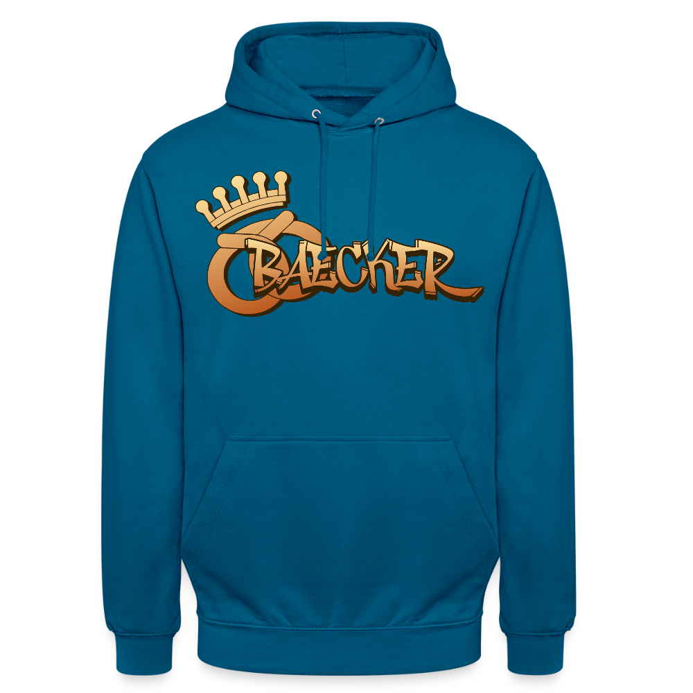 Unisex Hoodie "Bäcker" Tiefseeblau Unisex Hoodie