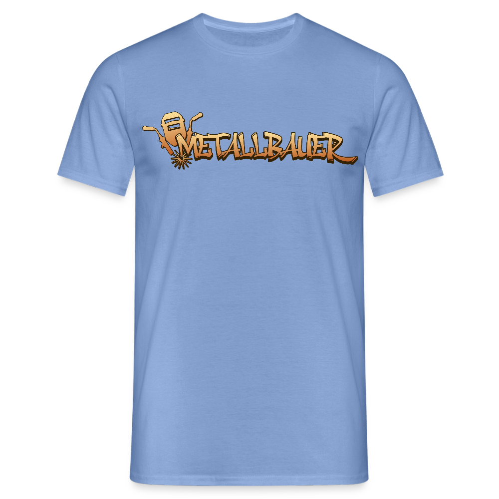 Unisex T-Shirt "Metallbauer" carolina blue Männer T-Shirt