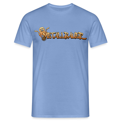 Unisex T-Shirt "Metallbauer" carolina blue Männer T-Shirt