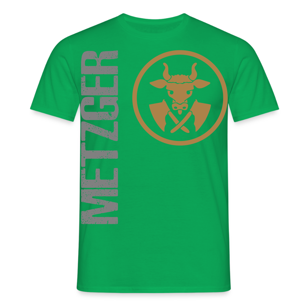 Unisex T-Shirt "Metzger" Kelly Green Männer T-Shirt