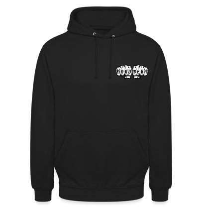 Unisex Hoodie "Drechsler" (beidseitig bedruckt) - Schwarz