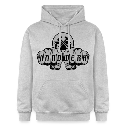 Gildan Unisex Softstyle® "Metallbauer" Hellgrau meliert Gildan Unisex Softstyle® Midweight Hoodie