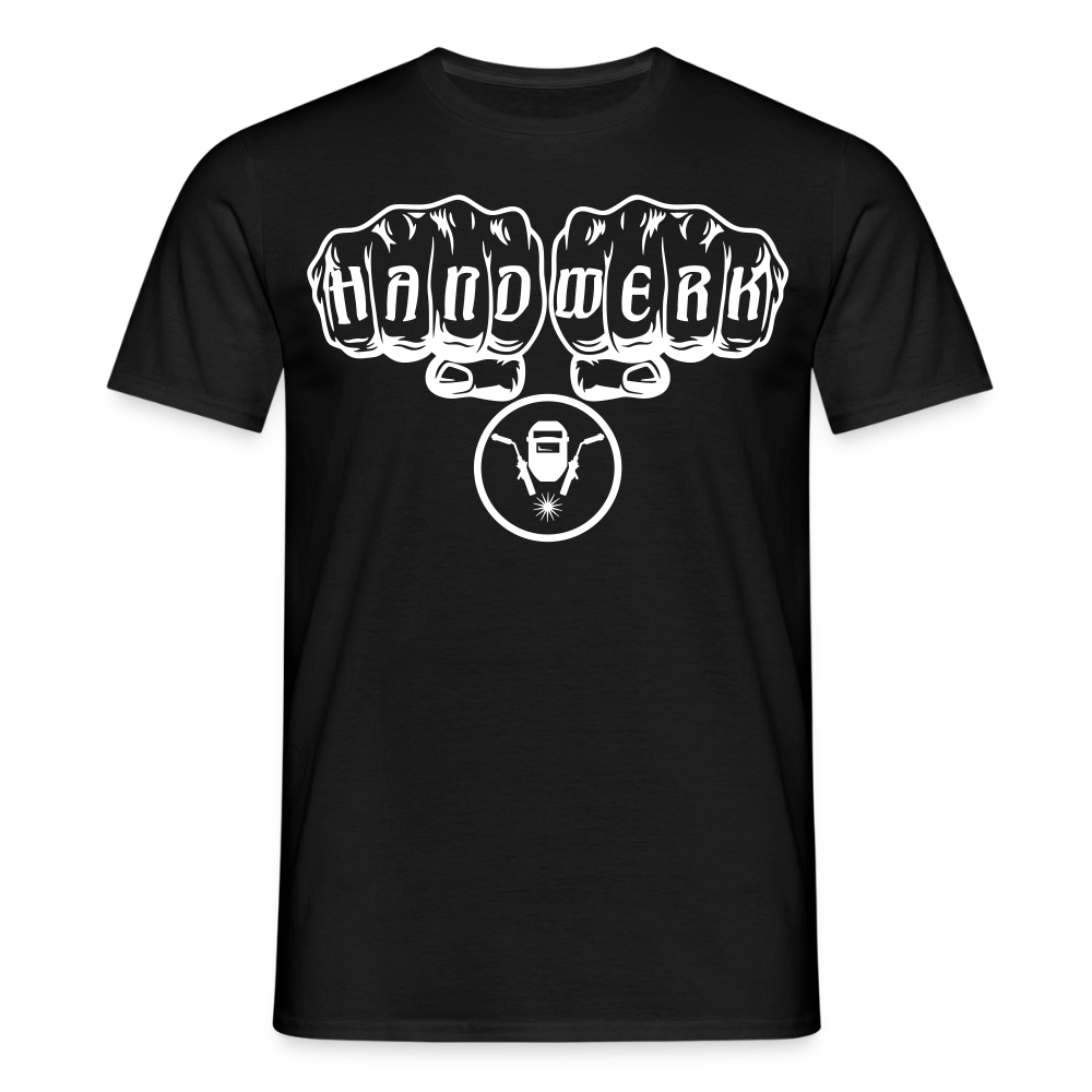Unisex T-Shirt "Schweisser" Schwarz Männer T-Shirt