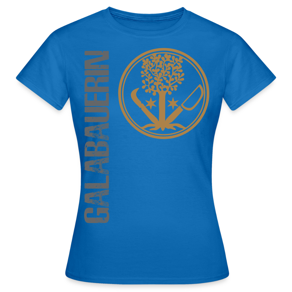 Frauen T-Shirt "GaLaBauer" Royalblau Frauen T-Shirt