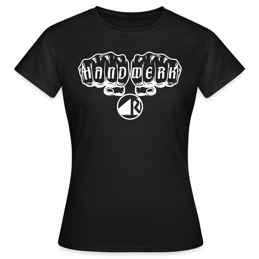 Frauen T-Shirt "Raumausstatter" Schwarz Frauen T-Shirt