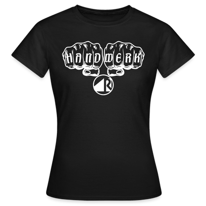 Frauen T-Shirt "Raumausstatter" Schwarz Frauen T-Shirt