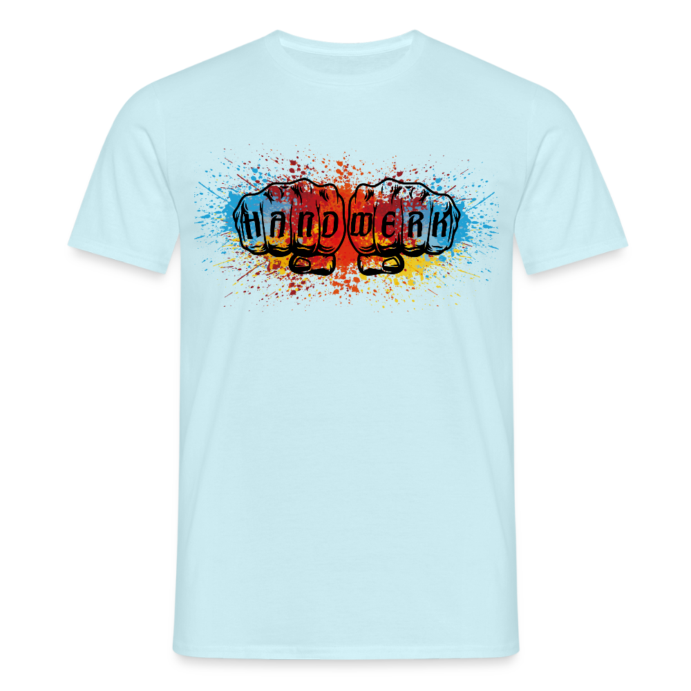 Unisex T-Shirt "Splash-Color" Sky Männer T-Shirt