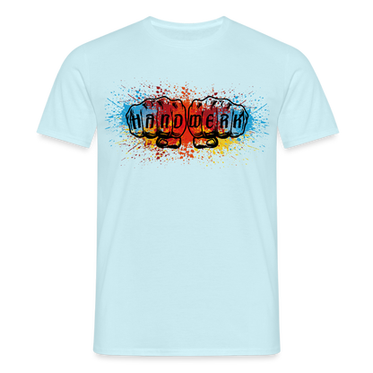 Unisex T-Shirt "Splash-Color" Sky Männer T-Shirt