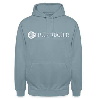 Unisex Hoodie "Gerüstbauer" Nebelblau Unisex Hoodie