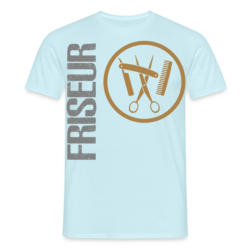 Unisex T-Shirt "Friseur" Sky Männer T-Shirt