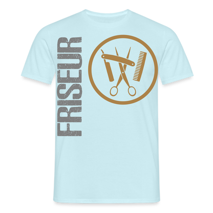 Unisex T-Shirt "Friseur" Sky Männer T-Shirt