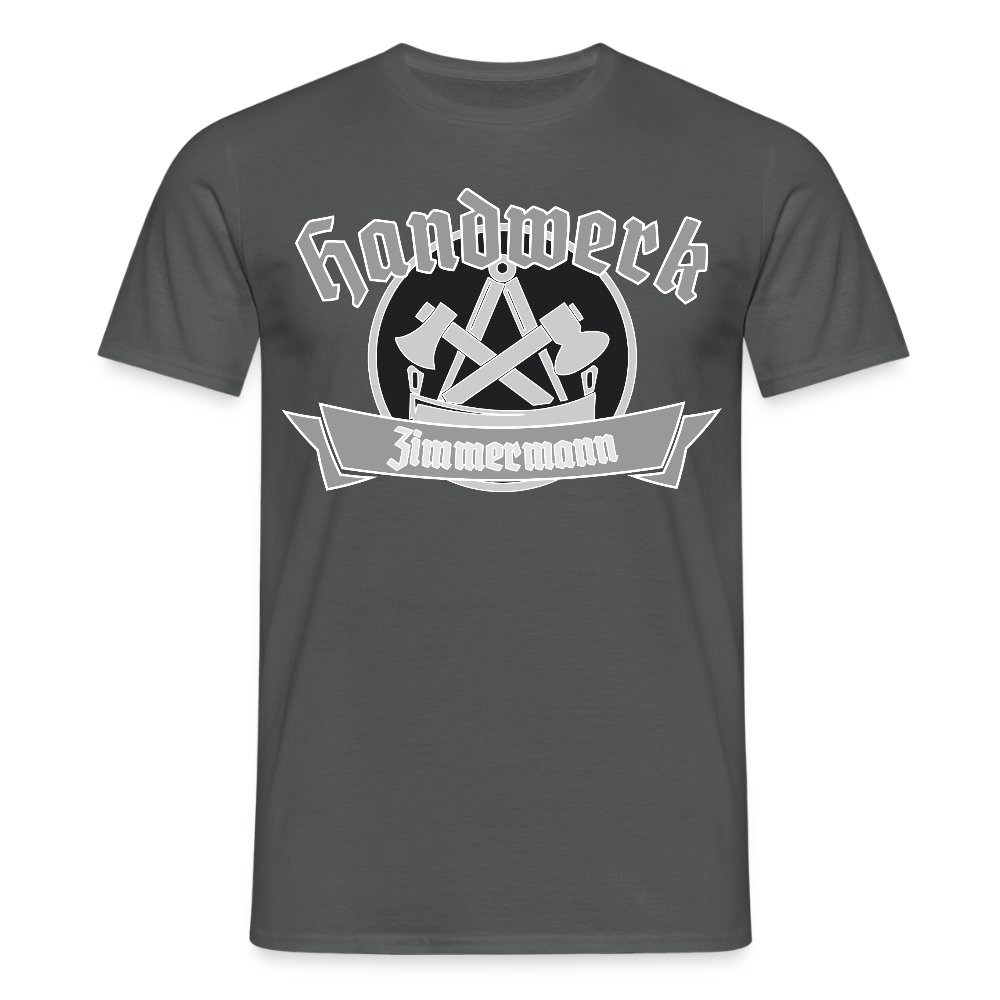 Unisex T-Shirt "Zimmermann" Anthrazit Männer T-Shirt
