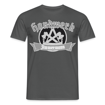 Unisex T-Shirt "Zimmermann" Anthrazit Männer T-Shirt