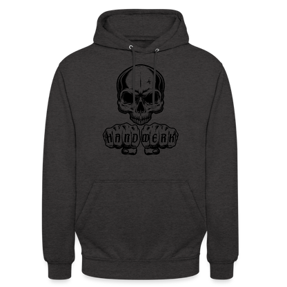 Unisex Hoodie "Skull-Handwerk" Anthrazit Unisex Hoodie