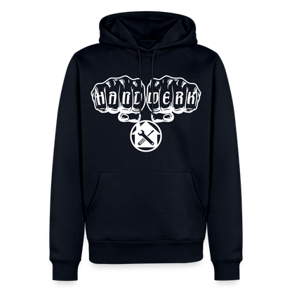 Männer Premium Hoodie "Hausmeister" Navy Männer Premium Hoodie