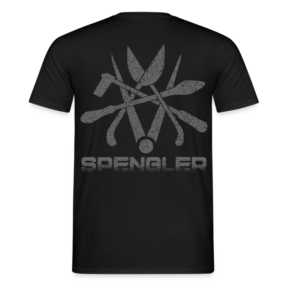Unisex T-Shirt "Spengler" Schwarz Männer T-Shirt
