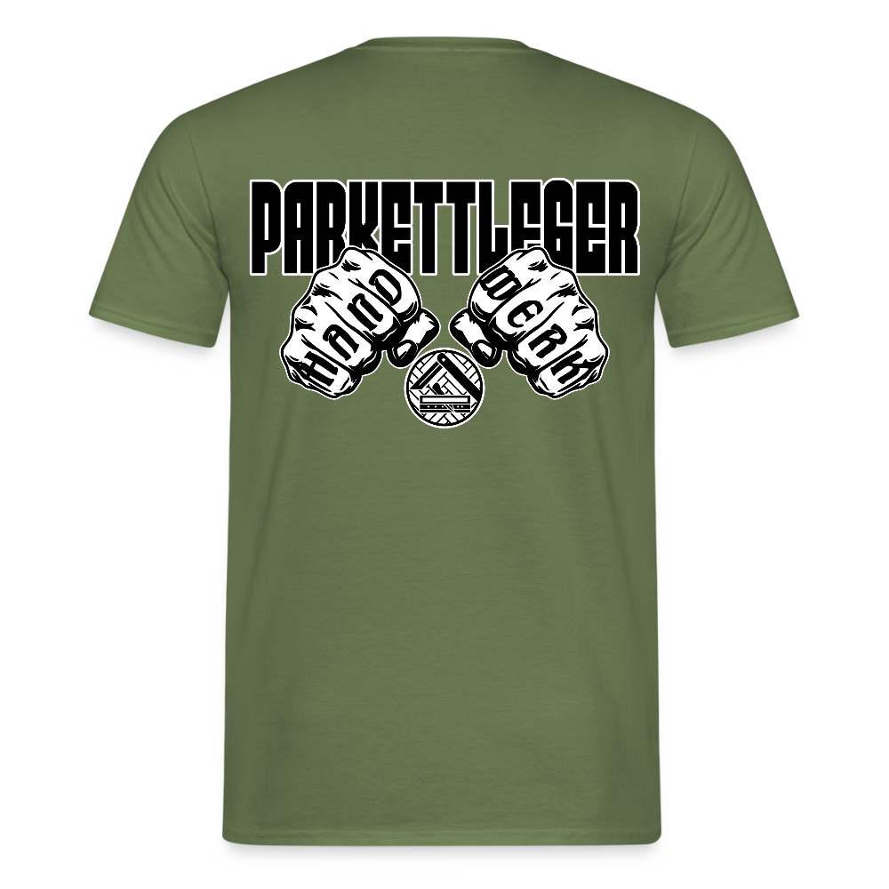 Unisex T-Shirt "Parkettleger" Militärgrün Männer T-Shirt