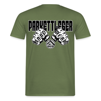 Unisex T-Shirt "Parkettleger" Militärgrün Männer T-Shirt
