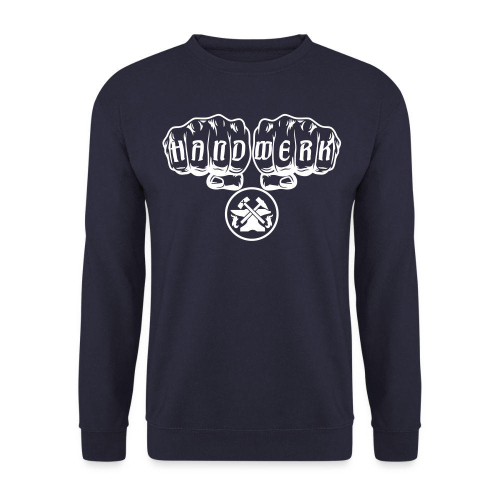 Unisex Pullover "Metallbauer" Navy Unisex Pullover