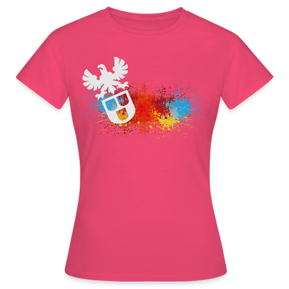 Frauen T-Shirt "Splash-Maler" Azalea Frauen T-Shirt