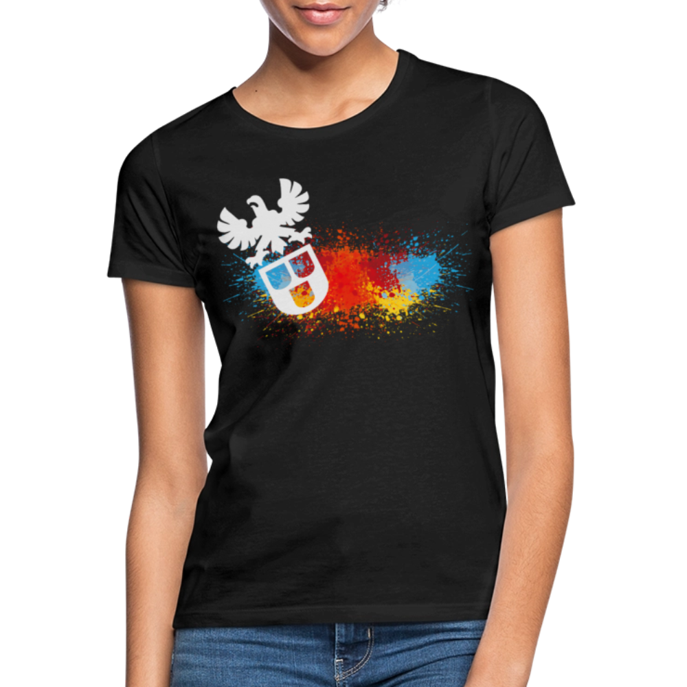 Frauen T-Shirt "Splash-Maler" Frauen T-Shirt