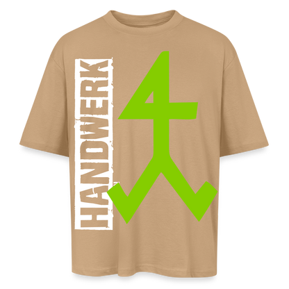 Oversized Unisex T-Shirt "Steinmetz" Beige Oversized Unisex T-Shirt