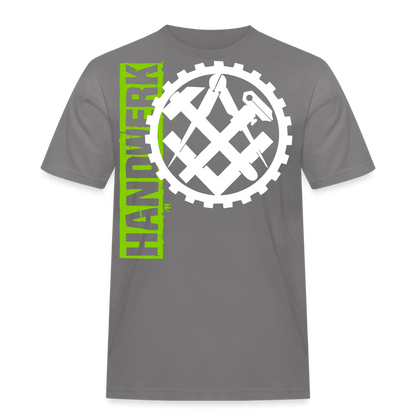 Unisex Workwear T-Shirt "Mechaniker" Grau Männer Workwear T-Shirt
