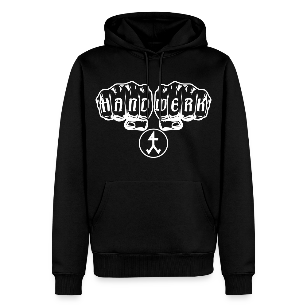 Männer Premium Hoodie "Steinmetz" Schwarz Männer Premium Hoodie
