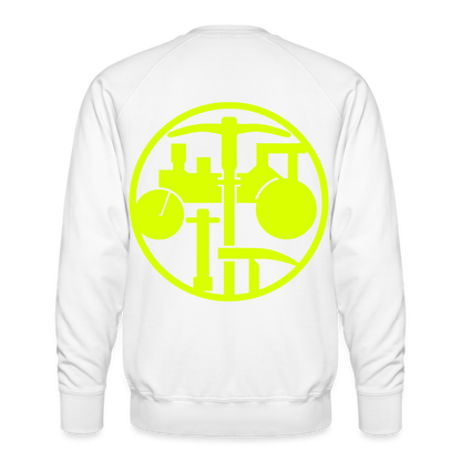 Unisex Premium Pullover "Strassenbauer" neongelb Männer Premium Pullover