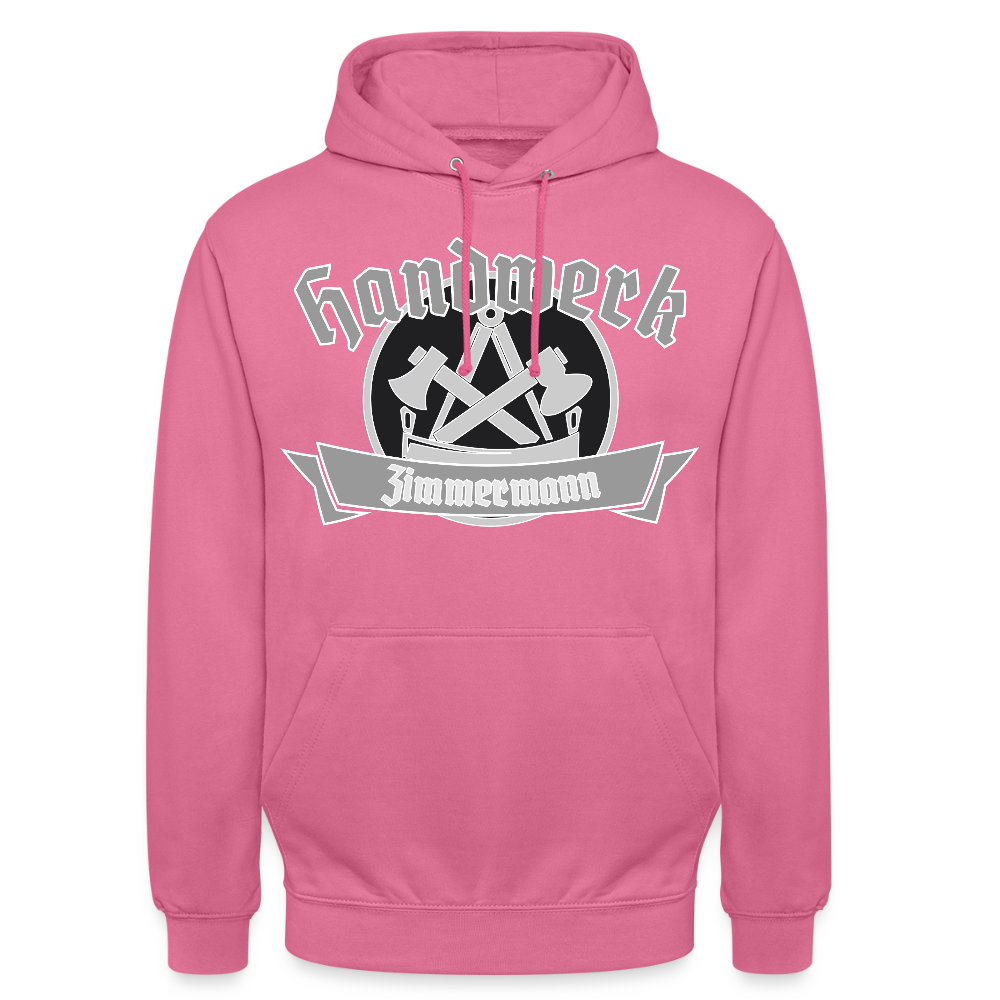Unisex Hoodie "Zimmermann" Pink Unisex Hoodie