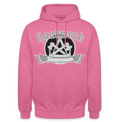 Unisex Hoodie "Zimmermann" Pink Unisex Hoodie