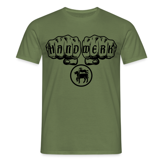 Unisex T-Shirt "Fleischer" Militärgrün Männer T-Shirt