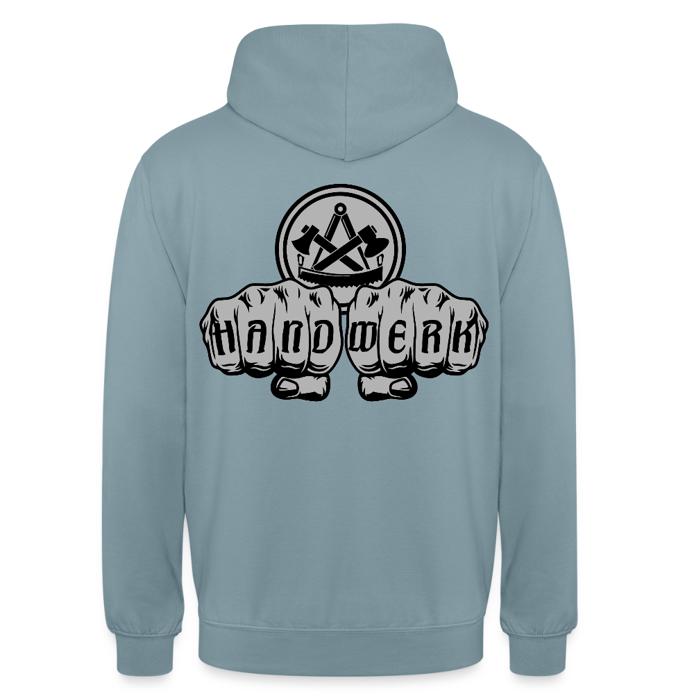 Unisex Hoodie "Zimmermann" beidseitig bedruckt Unisex Hoodie