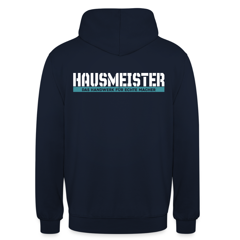 Unisex Hoodie HW-300 | MACHER "Hausmeister" Navy Unisex Hoodie {{ color }}