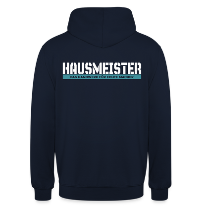 Unisex Hoodie HW-300 | MACHER "Hausmeister" Navy Unisex Hoodie {{ color }}