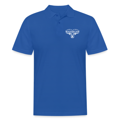 Männer Poloshirt "Fliesenleger" Royalblau Männer Poloshirt