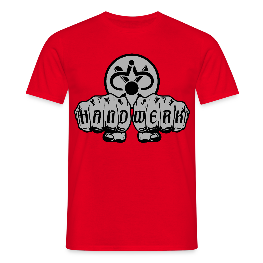 Unisex T-Shirt "Drechsler" Rot Männer T-Shirt