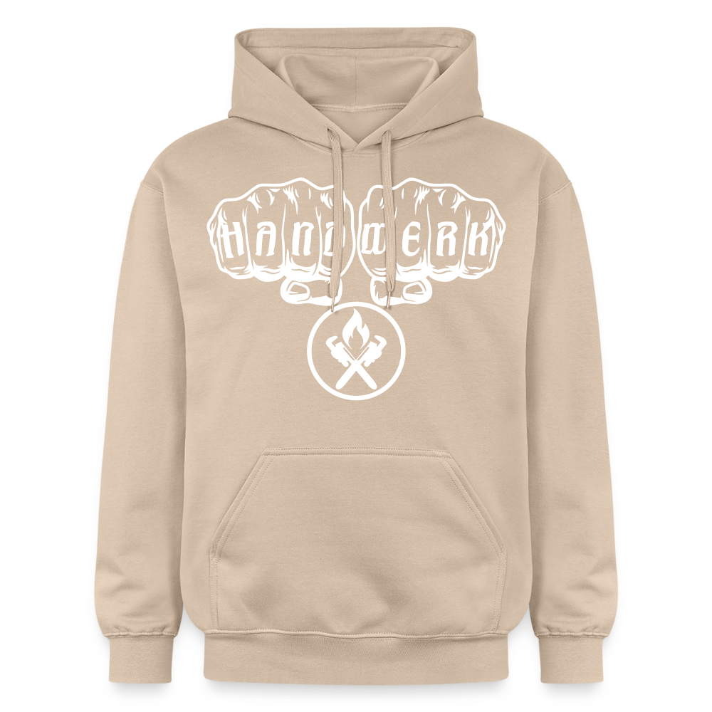 Gildan Unisex Softstyle® "Heizungsbauer" Sand Gildan Unisex Softstyle® Midweight Hoodie