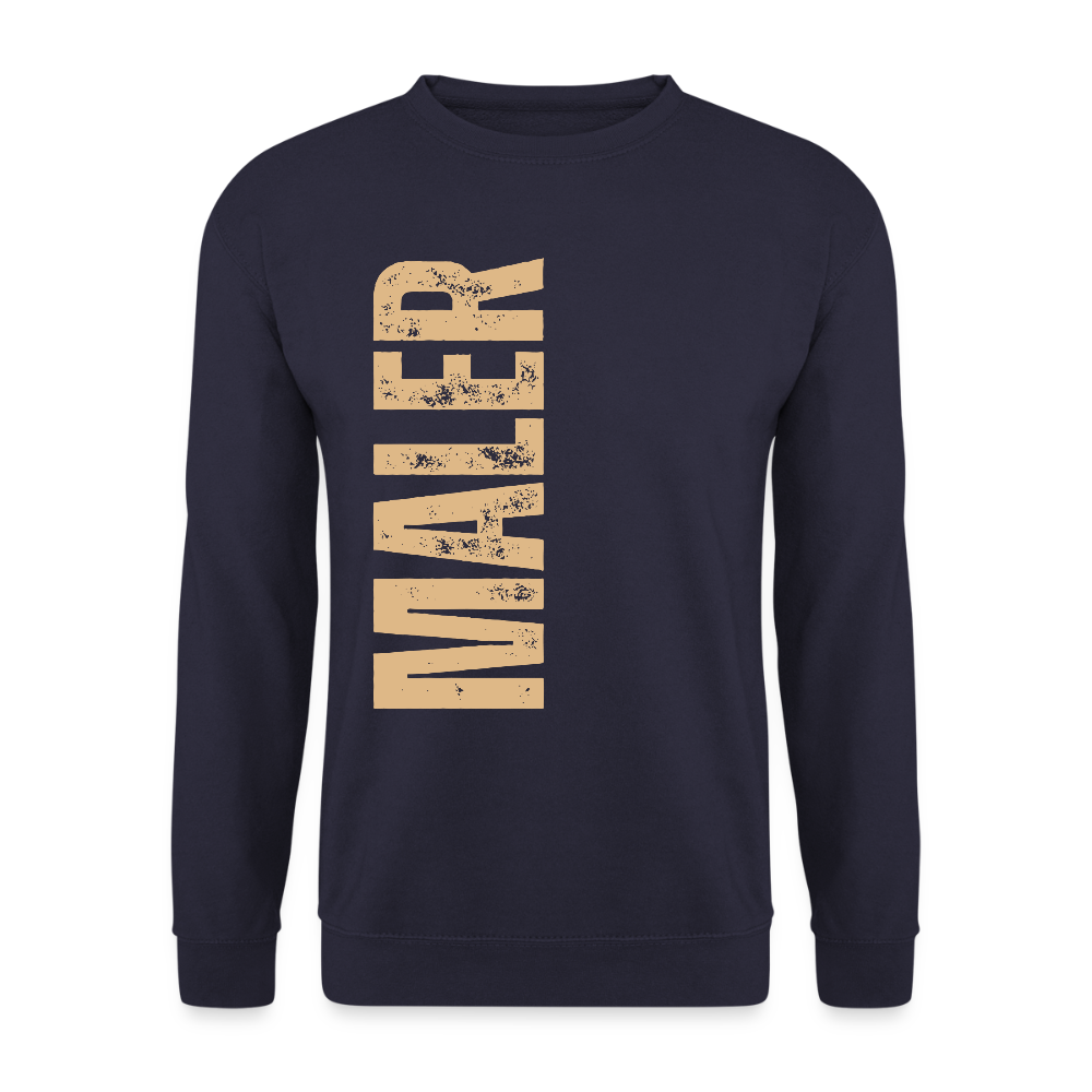 Unisex Pullover "Maler" Navy Unisex Pullover