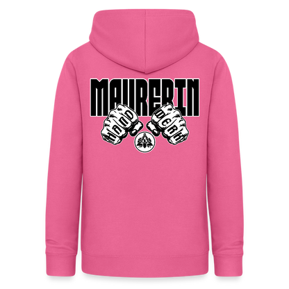 Frauen Hoodie "Maurerin" (beidseitig beruckt) Pink Frauen Hoodie