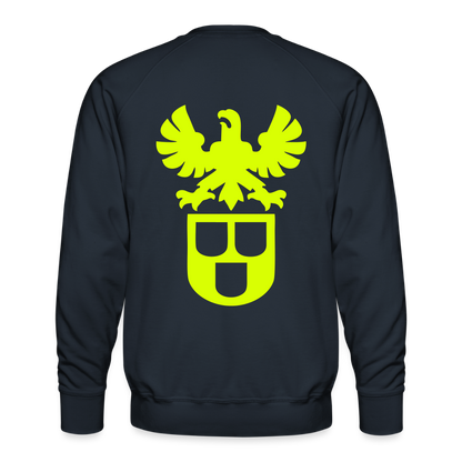Unisex Premium Pullover "Maler" neongelb Männer Premium Pullover