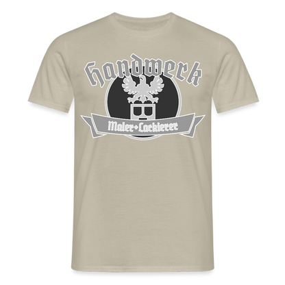 Unisex T-Shirt "Maler/Lackierer" Sandbeige Männer T-Shirt